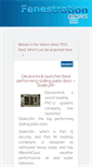 Mobile Screenshot of fenestrationnews.com